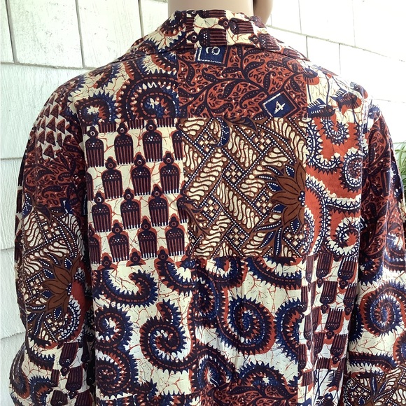 Vintage Lady Winn California by Teddi pullover blouse, cotton, size 40 - Picture 7 of 16